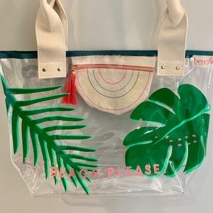 BENEFIT BEACH PLEASE TOTE BAG